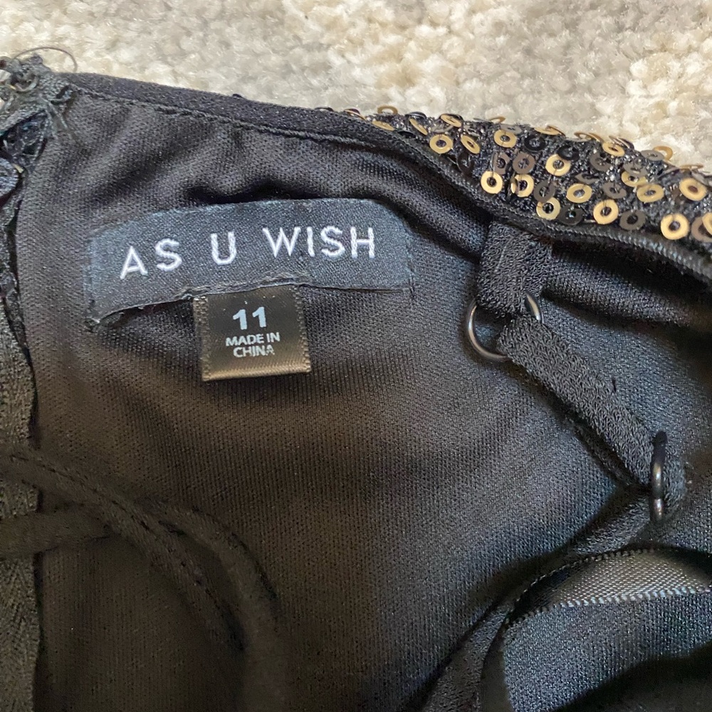 As U Wish Cocktail Jumpsuit size 11 Juniors - Picture 12 of 12